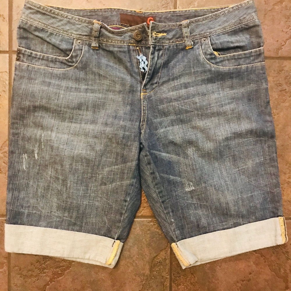 G by Guess denim shorts